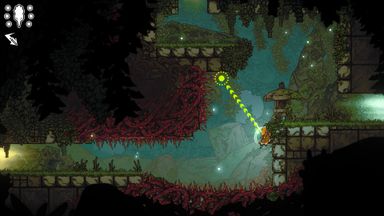 Screenshot in the Overgrown Ruins